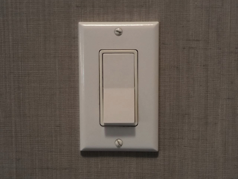 This is a picture of the Light swither (Light ON)